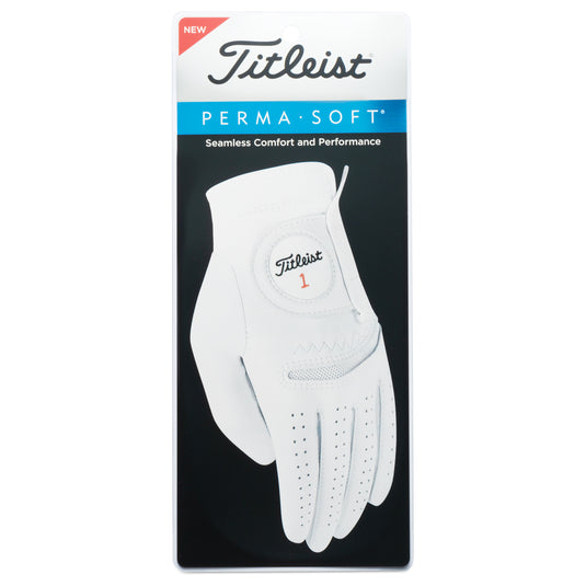 Titleist Perma Soft Golf Glove - White