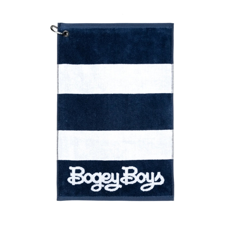 Load image into Gallery viewer, Bogey Boys Golf Towel - Sailor Stripe
