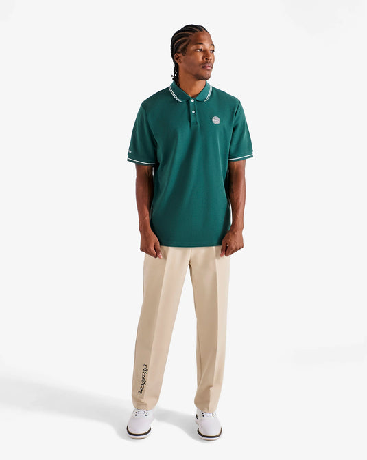 Malbon Fairway Applique Polo