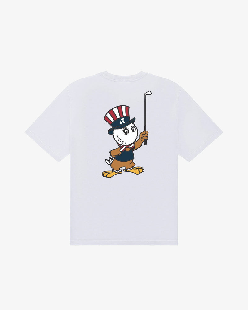 Load image into Gallery viewer, Malbon Eagle Buckets Short Sleeve Pocket Tee
