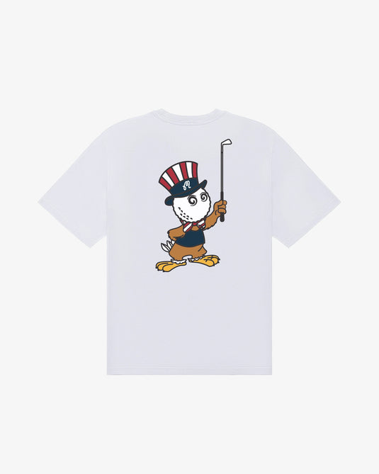 Malbon Eagle Buckets Short Sleeve Pocket Tee