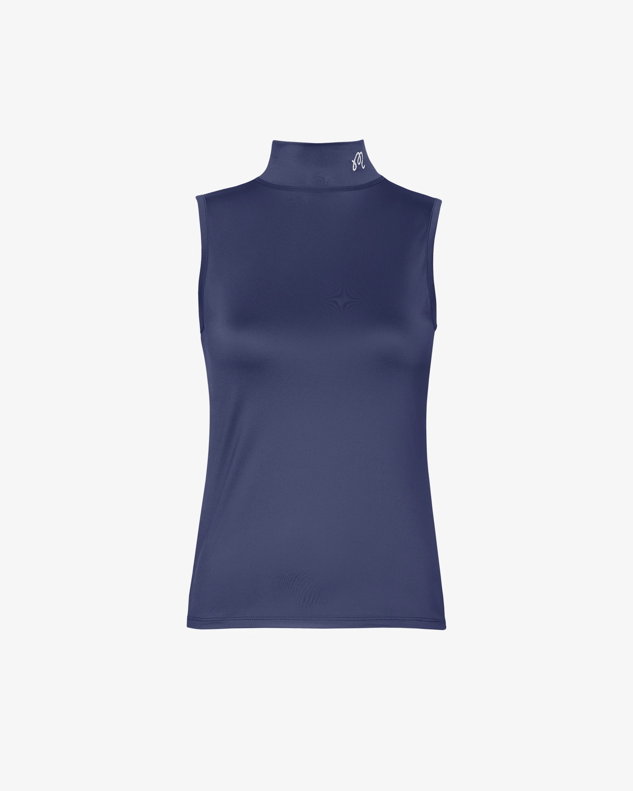 【MALBON】[Malbon Womens] Ace Sleeveless Mockneck ■WOMAN Genuine Malbon Golf [Malbon Womens] Ace Sleeveless Mock Neck