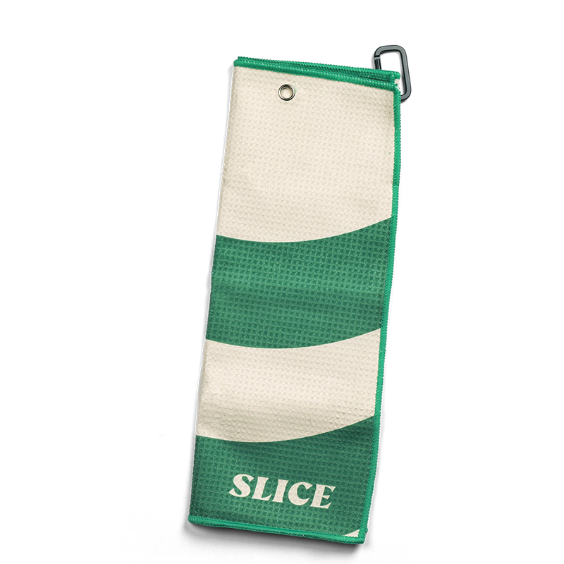 Load image into Gallery viewer, Slice Golf Rolling Green Towel
