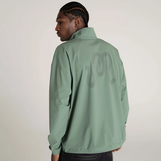 Malbon Performance Quarter Zip Shell Jacket